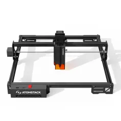Refurbished AtomStack A20 PRO V2 20W Laser Engraver 24000mm/min Ultra Fast 120W High Power Laser Engraving Machine CNC Laser Cutter and Engraver Machine 400mm x 365mm Engraving Area for Metal Wood Leather