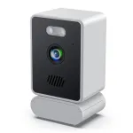 Guudgo 3MP 2K Mini Window Security Camera Wireless WiFi HD Night Vision Indoor Outdoor Window Wall Mount Indoors Home Surveillance Camera