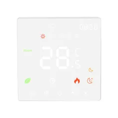 K6H Tuya WiFi Smart Thermostat LED Touch Screen Electric Floor Heating TRV Water Gas Boiler Temperature Voice Remote Controller with Alexa Google Home