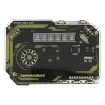DIY Desktop Digital Clock Electronic Kit Colorful LED Display Type-C Power Supply Retro Desk Ornament Gaming Soldering Fabrication