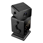 C11 3MP Tuya WiFi PTZ Robot Camera with Time Display 180° Viewing HD Night Vision Motion Detection Two-way Audio Alarm Setting Surveillance Security Cameras