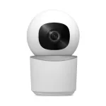 MoesHouse Tuya WiFi Cameră de securitate PTZ interioară 3MP HD Viziune nocturnă cu infraroșu Urmărirea mișcării Interfon bidirecțional Monitor de supraveghere la domiciliu