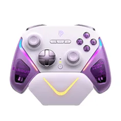 EasySMX D10 Wireless Gamepad bluetooth RGB Controller with TMR Sticks Joystick Hall Effect Micro Triggers for PC/Switch/Phone/Steam