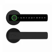 Tuya BLE Smart Door Lock Fingerprint Password Key APP Unlock Home Security Anti-theft Locks Wire-free No Punching Required