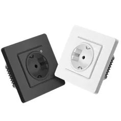 MoesHouse Tuya Zigbe Smart Wall Socket 16A 3500W APP Remote Timer Energy Monitor Voice Control with Alexa Google Assistant