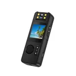 CS11 1080P Back Clip Camera Video Recorder 180 Degree Adjustable Lens Cycling Recorder Built-in LED Light WiFi Support 256GB TF Card Portable Sports Action Camera