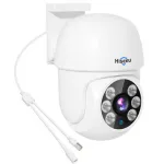 Hiseeu AHD5 5MP 1920P PTZ Home Wired Security Camera Clear Night Vision CCTV Analog TVI CVI XVI Smart Motion Detection Security Dome Wired Camera