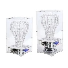 LED Cube Kit 144 RGB LEDs DIY Electronic Kit Bluetooth Speaker Multicolor Light App Controlled 191x85mm Music Spectrum