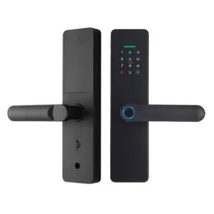 WAFU WF-X8 Tuya Smart WiFi Fingerprint Doorlock Password/APP/IC Card/Key/Fingerprint Unlock Built-in Camera Semi-conductor Intelligent Door Lock