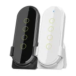 Tuya Zigbee3.0 Wireless Smart Home Scene Switch 4 Gang 12 Scene Touch Light Switch Remote Control Smart Life App