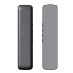 Mini bluetooth Bone Conduction Speaker Wireless Under Pillow Soundbar 3D Surround Sound LED Display Screen Support TF Card Playback White Noise Reduction Bass Soundbar