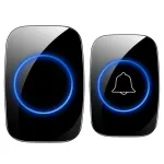 Wireless Doorbell NO battery Waterproof EU Plug LED Light 300M Long Range Smart 433MHz