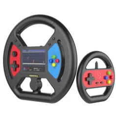 SU-8 Steering Wheel Handheld Game Console 3.5 Inch IPS Screen 999 Classic Games TV Output 1200mAh Battery Retro Portable Gaming Device Support Dual Player Video Game Player Console