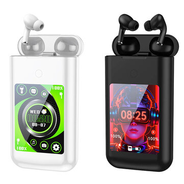 A98 Box bluetooth Earphone LED Screen Earbuds 2.8-inch Screen 8000mAh Battery Capacity Power Bank Flashlight Portable Multimedia Headphones