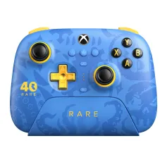 [Versiunea Xbox]8Bitdo Ultimate Rare 40th Anniversary Edition Controler de jocuri fără fir Tri-mode cu încărcător Dock Joystick-uri cu efect Hall și declanșatoare de impuls pentru Xbox Series X S Xbox One PC Windows Android iOS Gaming