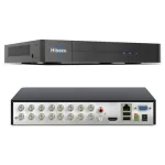 Hiseeu 3K 5MP 16CH H.265+ DVR Security Digital Video Recorder Advanced DVR with Person Vehicle Detection for CCTV Security Camera Support AHD TVI CVI CVBS IP Camera Remote Access