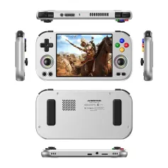 ANBERNIC RG477M 128G 4.7-inch 120Hz LTPS In-cell Display Handheld Gaming Console Dimensity 8300 Processor 3D Hall Joystick Android 14 bluetooth 5.3 & WIFI 6 Video Player Console AI Assistant Six-Axis Function Built-in 4000+ Games