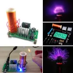 Geekcreit® DIY Mini Tesla Coil Module Unassembled 15W DC 15-24V 2A Plasma Speaker Electronic Kit