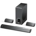 Hiwill D51 Dolby 5.1CH Soundbar bluetooth Soundbar 6 Drivers 3D Surround Sound Powerful Bass Wired Subwoofer Desktop Speaker Soundbar Surround System