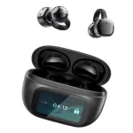 G08 Translator Earbuds Wireless bluetooth 5.4 Earphone LED Touch Screen 13.2mm Dynamic Drivers Bass Sound Instant Translation Earclip Open-ear Headphones