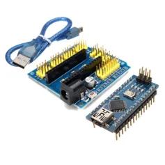 Expansion Board + ATmega328P Nano V3 Improved Version With USB Geekcreit for Arduino - products that work with official Arduino boards