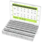 360PCS Fast Blow Glass Fuses Assortment Kit 24 Values Auto Fuses Assortment Kit 250V 0.5A-25A 5x20mm 6x30mm Glass Fuses
