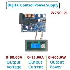 WZ5012L 50V 12A 600W LED Display Convertitore Buck DC-DC CC CV Modulo di alimentazione step-down Alimentatore stabilizzato a tensione regolabile