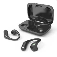 AIR6 Akıllı AI Çeviri Kulaklıklar Kablosuz bluetooth Kulaklık 360¡ã Panoramik Ses AAC Ses DT4.0 Ses İletimi 24 Saat Oynatma Kulak Kancaları Mi ile Spor Kulaklıklar