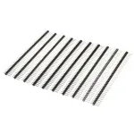 50 Pcs 40 Pin 2.54mm Single Row Male Pin Header Strip For Prototype Shield DIY