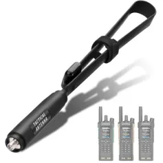 ABBREE-taittuva taktinen antenni UV-kaksoiskaistainen 136-520MHz SMA-naisliitäntä Baofeng UV32 DM32 radiopuhelimeen