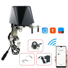 Tuya WIFI Smart Gas Valve Controller Garden Water Shut Off Timer Irrigation Controller with Alexa Google Assistant SmartLife