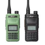TYT UV-8R 5W Portable Walkie Talkie Dual Band VHF UHF Two Way Radio DOT-MATRIX LCD 200 Channels VOXs Emergency Alert CTCSS DCS for Long Distance Communication
