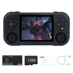 AMPOWN MINI ZERO 28 128G 11256+ Games Retro Handheld Gaming Console 2.8 Inch IPS Android System 30+ Emulators 2900mAh Lightweight Portable Pocket Video Game Console