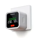 ATuMan ST2 Soicéad Tester Anailíseoir Breiseán Cliste LCD Taispeáin Voltas Tester GFCI Tástáil Seiceálaí Sreangú Leictreach 90-250V Tástálaí Soicéad Uilíoch