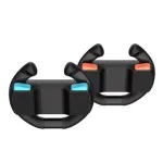 DOBE TNS-3195 2pcs Left and Right Game Steering Wheel Joy-con Controller Grip for Racing Wheels Gamepad Accessories