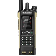 Baofeng DM-32UV 8W DMR Dijital Analog Telsiz 2.0\ TFT GPS APRS 4000 Kanal Tip-C NOAA VOXs Kum Rengi İki Yönlü Telsiz