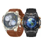 Senbono G100 1.46-inch AMOLED Display Built-in 128MB+128MB GPS 5ATM Waterproof bluetooth Call Heart Rate Blood Oxygen Monitor Sleep Monitoring Multi-sport Modes SOS Call Smart Watch