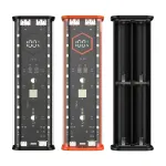 21700 Battery Storage Box 4 Slots DIY Power Bank Box for 21700 Charger Dual USB Output Type-C Input Battery Holder Case