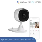 SONOFF CAM Slim Wi-Fi Smart Security Camera 1080P HD Two-way Audio Surveillance Automatic Tracking Motion Alarm Work with Alexa