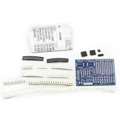 مجموعة إنتاج DIY للمكونات الإلكترونية باستخدام لوحة تدريب SMD ملحومة بالكامل