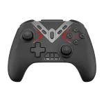 GC10D Tri-mode Wireless Game Controller with Dual Hall Triggers Support Dual Turbo Mode Vibration Motor 2.4G/bluetooth/Wired Six-axis RGB Gamepad for Steam Switch PC Computer