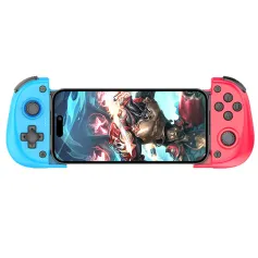 X5mini Wireless Stretchable Gamepad with Semi-conductor Cooling Fan bluetooth-compatible Hall Joystick and Trigger Game Controller Six-axis Gyro for Android/iOS/PC/Steam/Tablet