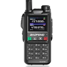 Baofeng UV-18 PRO GPS Walkie Talkie Wireless Copy Frequency 999 CH NOAA Long Range Type-C VHF UHF Handheld Two Way Radio