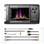 SA5 PORTXVNSA 4 inch IPS LCD Multi-function Handheld Spectrum Analyzer 100k-5.3GHz Signal Generator Spectrum Analysis Measuring