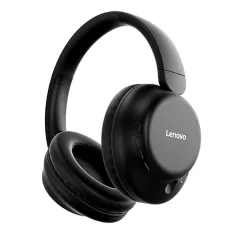 Lenovo TC3307 Wireless Headset bluetooth Earphone 40mm Large Diaphragm AAC Audio 30H Playback AUX Wired Foldable Headphones