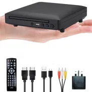 M218 Home DVD Player 1080P High Definition CD/ DVD/VCD/SVCD Player with Remote Control AV HD USB Output for PC Monitor Speakers