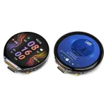 ESP32-S3 Touch LCD 1.46 inch Round Display WiFi Bluetooth Audio Play Dual-Core 6-Axis IMU Gyroscope Development Board