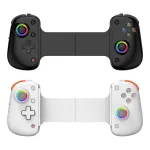 D8 PRO Mobile Phone Stretch Game Handle Dual Hall with Macro Programming RGB Lighting Effect 6-axis Gyroscope Three-speed Mode bluetooth Gamepad