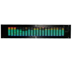 LED2015 Music Spectrum Level Light Multi-modo DSP Equalizador EQ Captação de Voz Cor Acrílico Shell