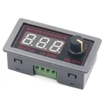 ZK-BMG PWM DC Motor Controller Adjustable Speed DC 9-60V 12V 24V 48V 12A Digital Display Encoder Duty Ratio Frequency Controller